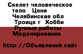 Скелет человеческое тело › Цена ­ 5 000 - Челябинская обл., Троицк г. Хобби. Ручные работы » Моделирование   